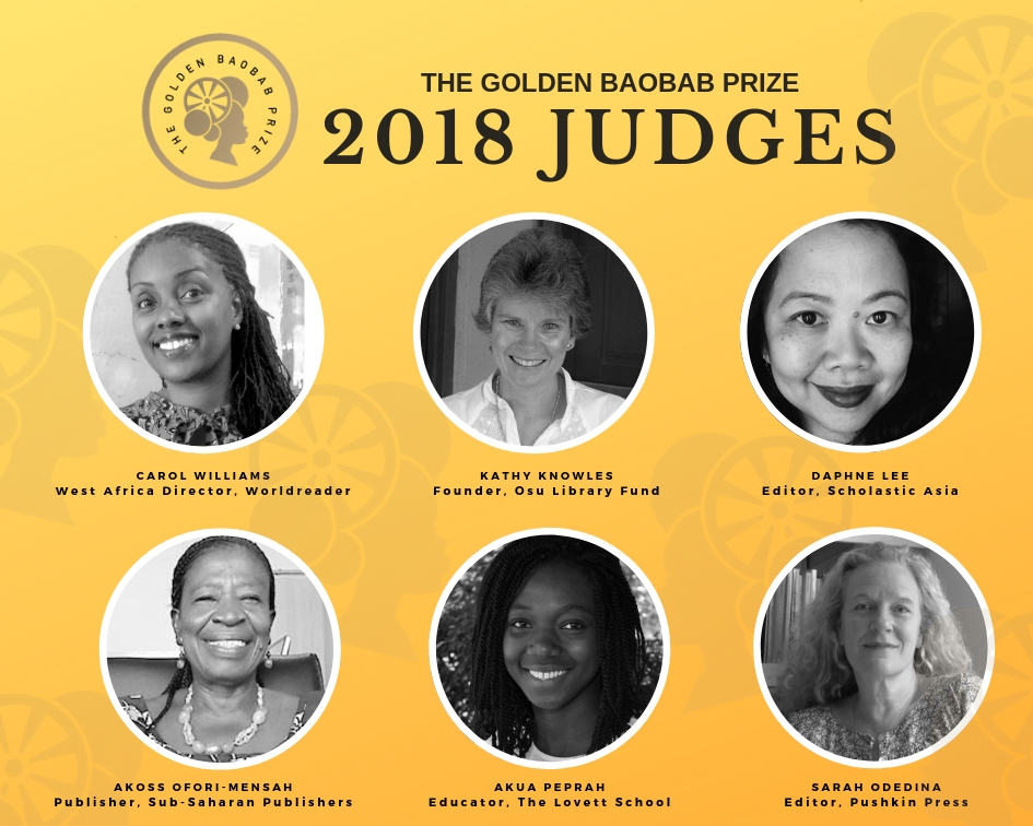 2018 Golden Baobab Prize Judges 